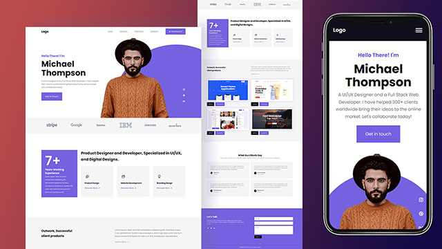 Responsive Multipage education Website